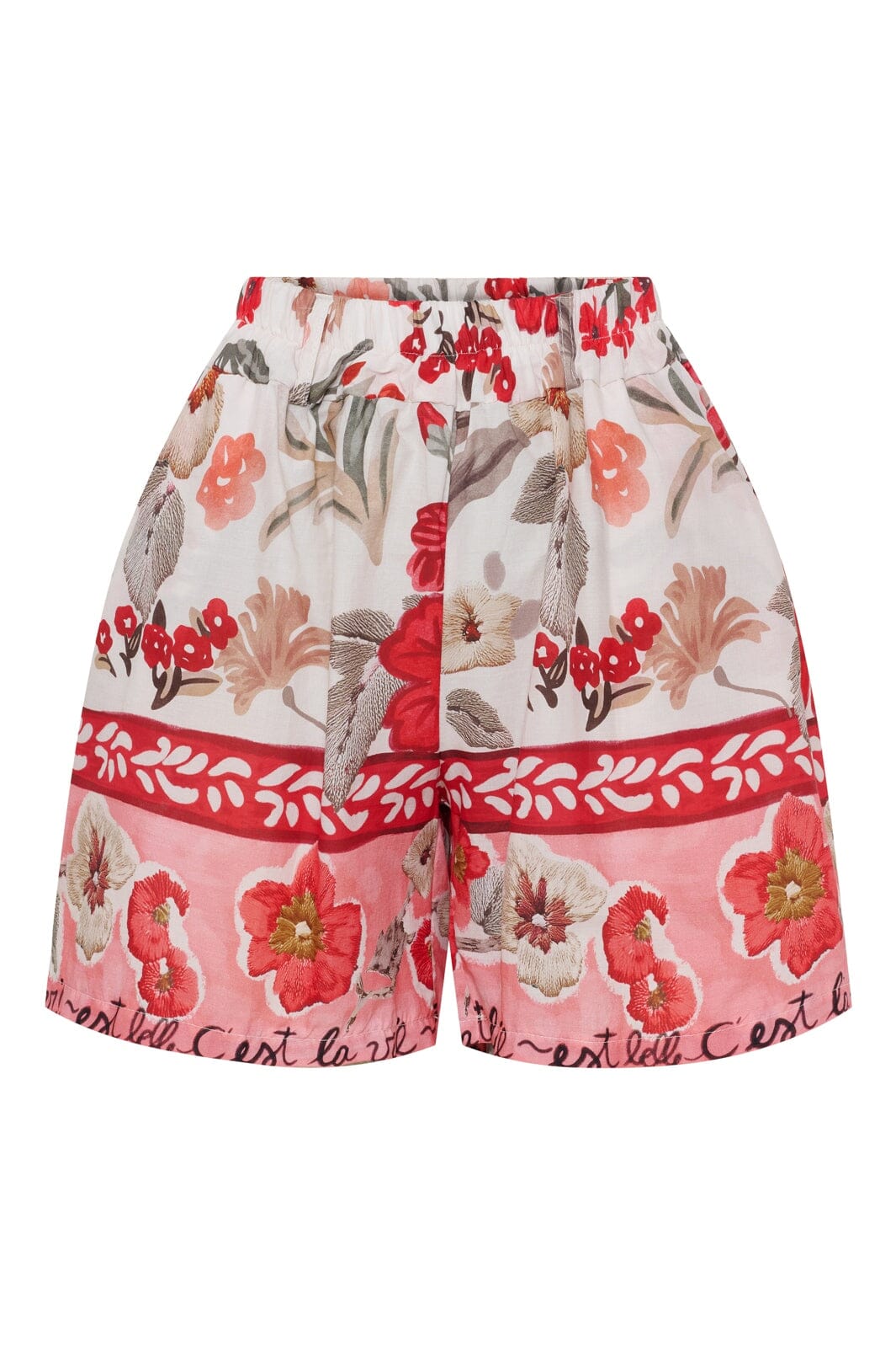 Marta Du Chateau - Mdctora Shorts 266194 - Red