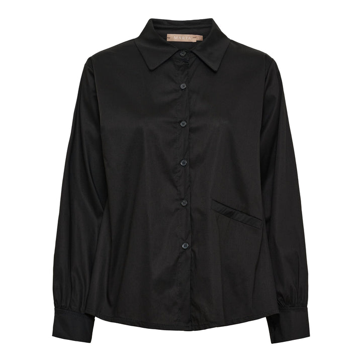 Marta Du Chateau - Mdcvaila Shirt 8926 - Black Skjorter 