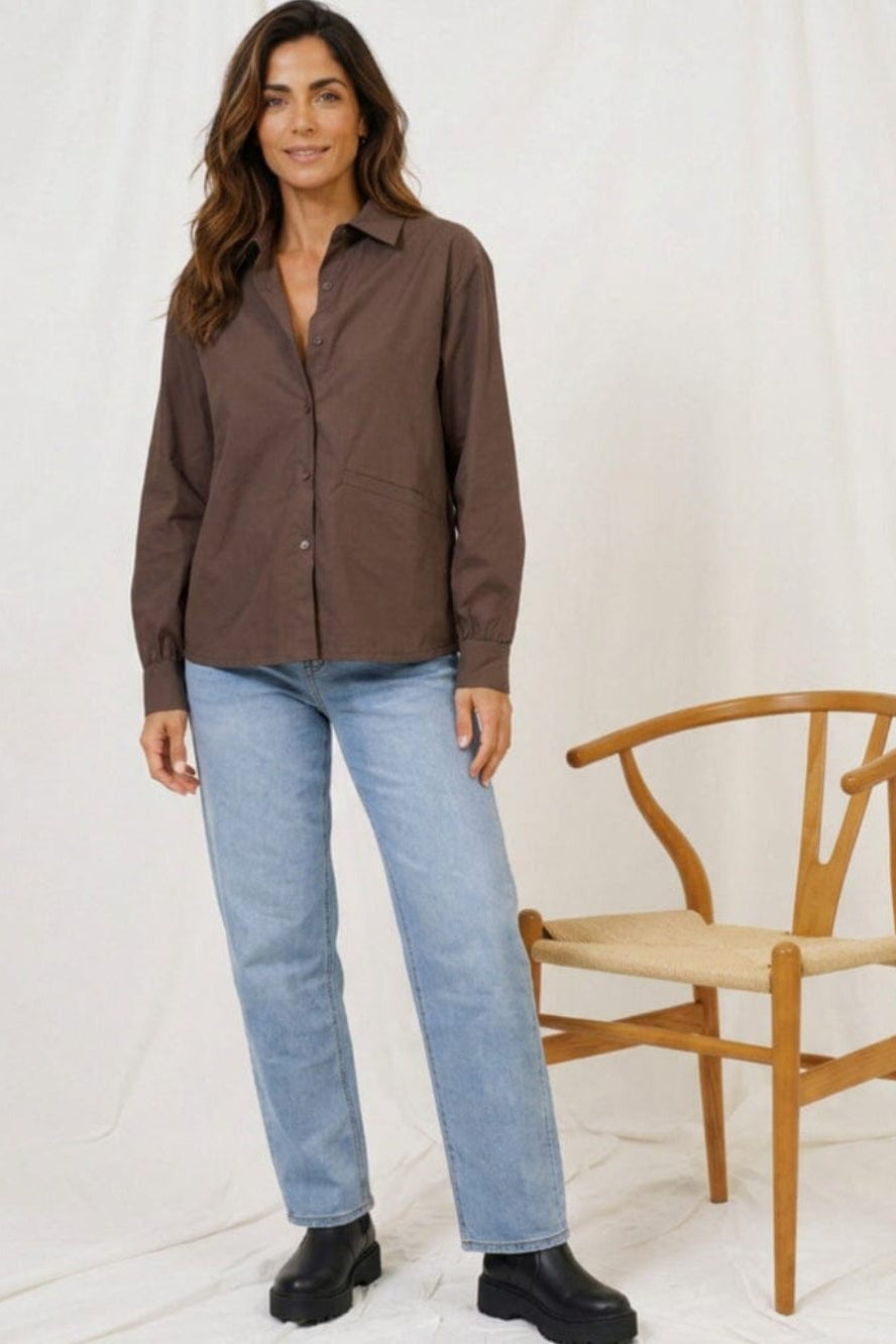 Marta Du Chateau - Mdcvaila Shirt 8926 - Moro