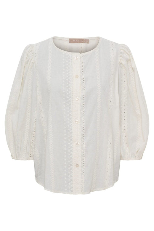 Marta Du Chateau - Mdcvalessia Blouse 58136M - Creme