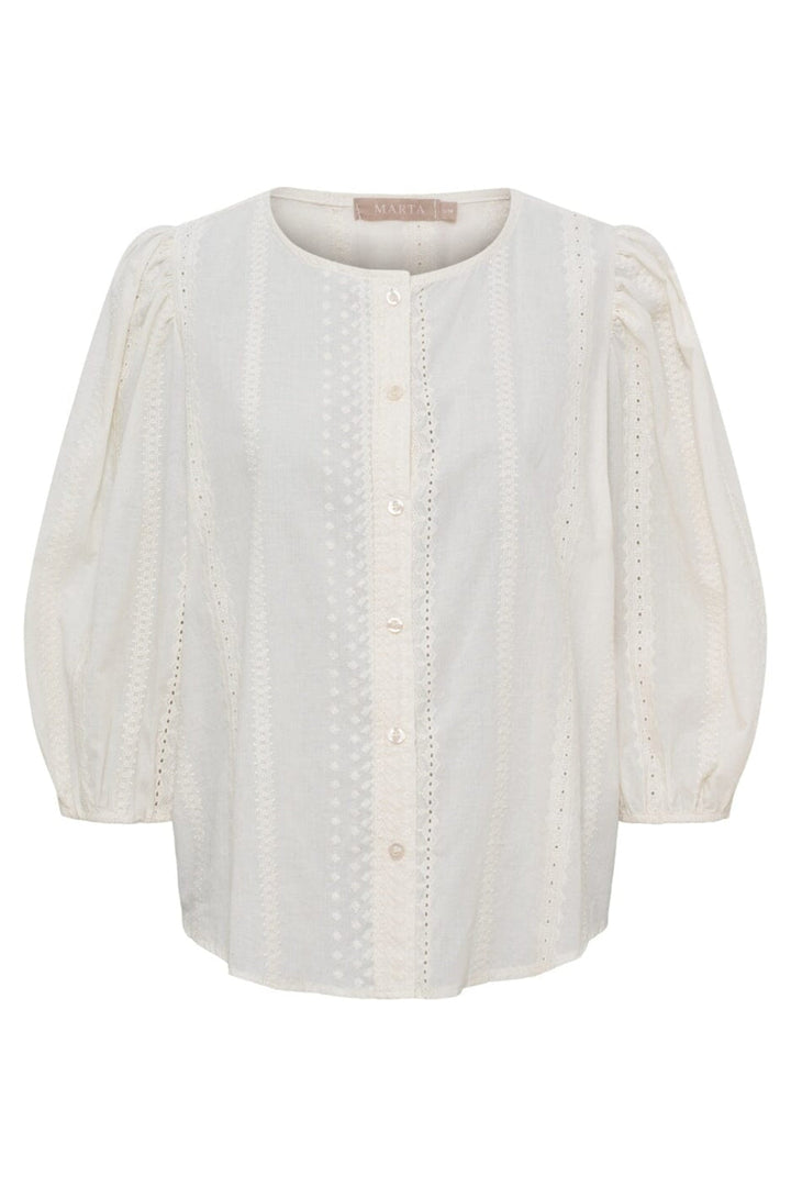 Marta Du Chateau - Mdcvalessia Blouse 58136M - Creme