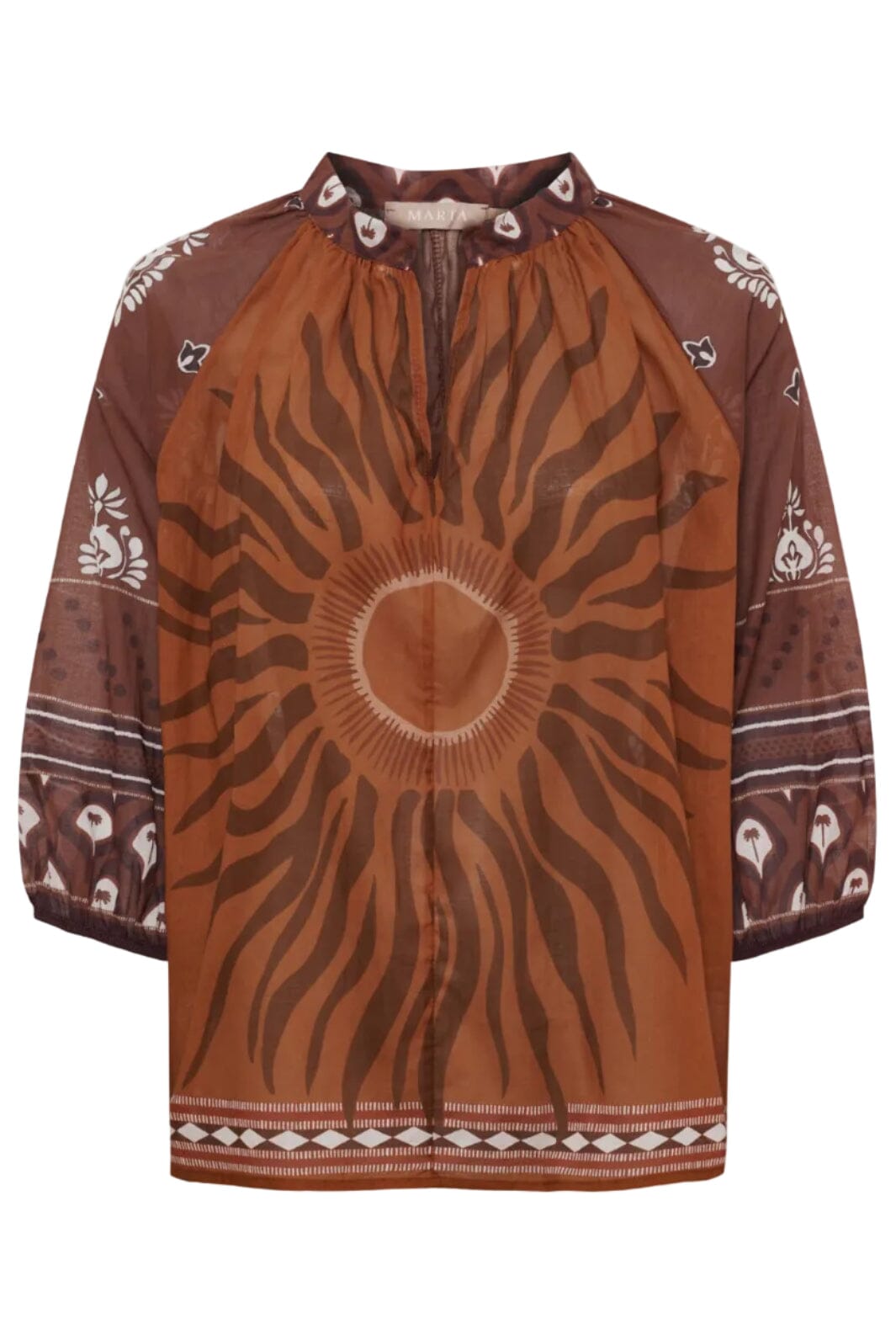 Marta Du Chateau - Mdcvaloria Shirt 68281 - Brown Skjorter 