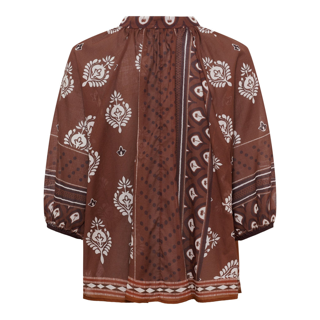 Marta Du Chateau - Mdcvaloria Shirt 68281 - Brown Skjorter 