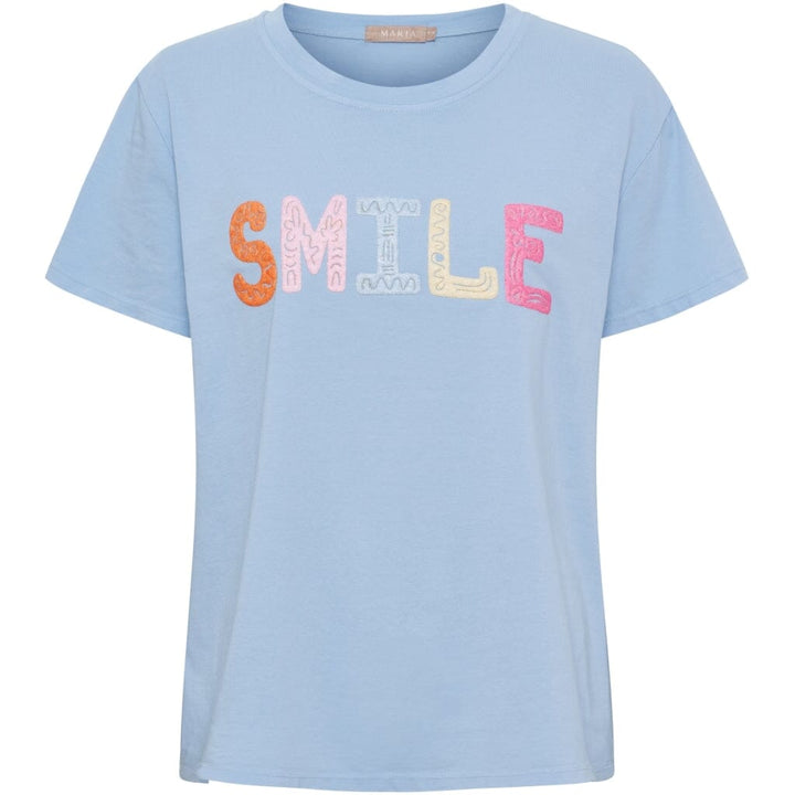 Marta Du Chateau - Mdcvespera Tee 22585 - Lightblue T-shirts 