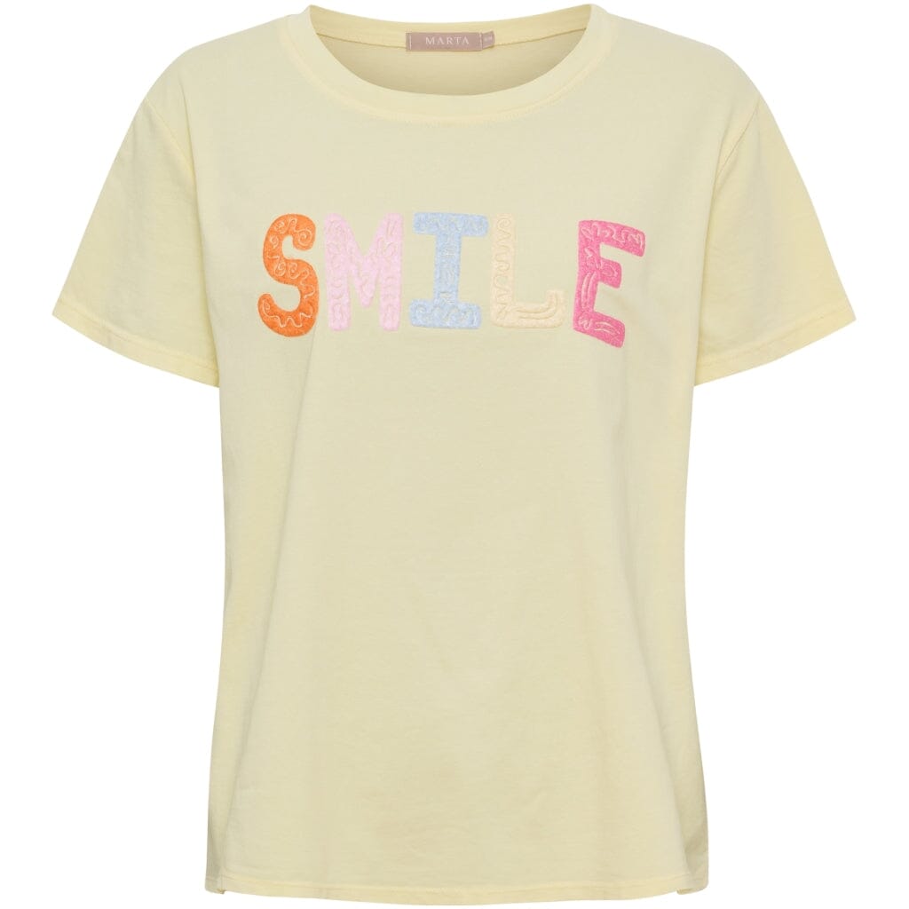 Marta Du Chateau - Mdcvespera Tee 22585 - Yellow T-shirts 