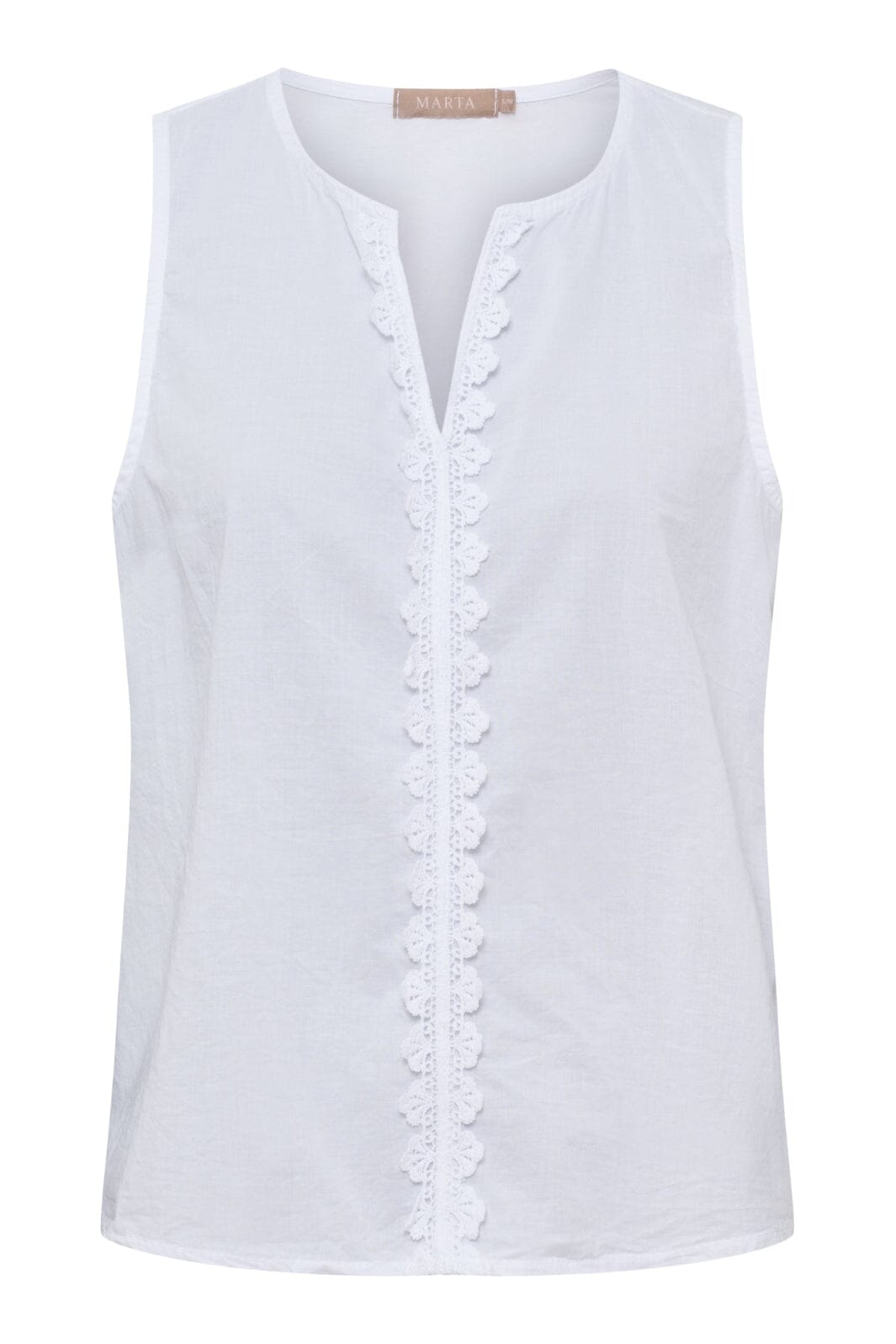 Marta Du Chateau - Mdcvienna Top 68503M - White Toppe 