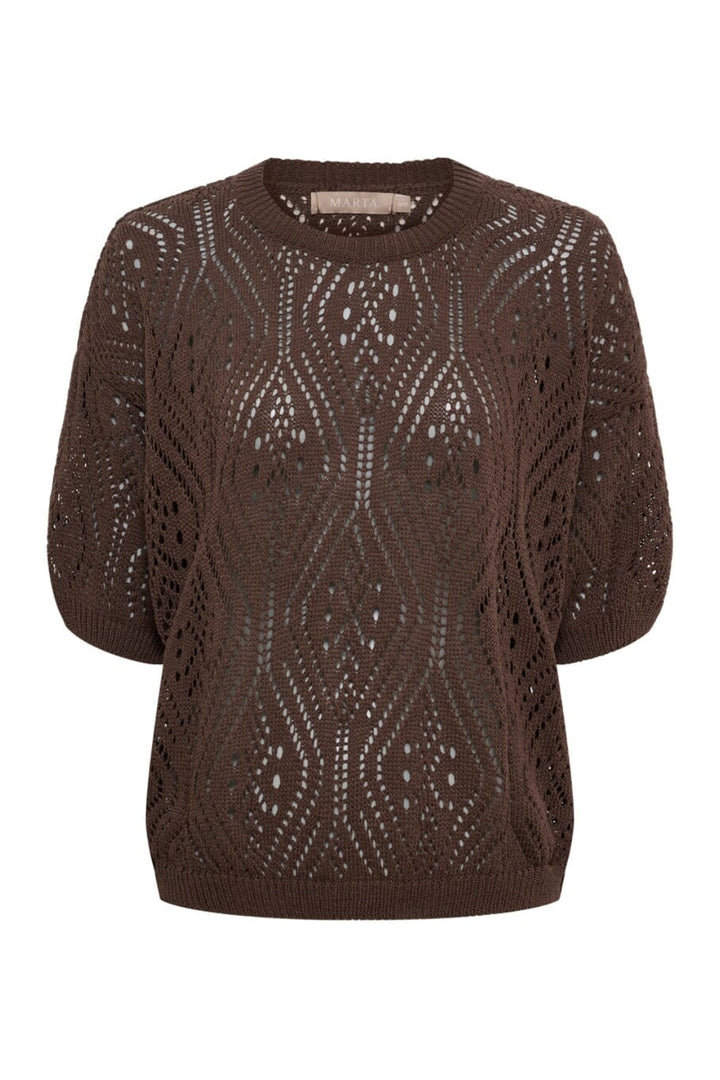 Marta Du Chateau - Mdcvina Knit 6592 - Caffe
