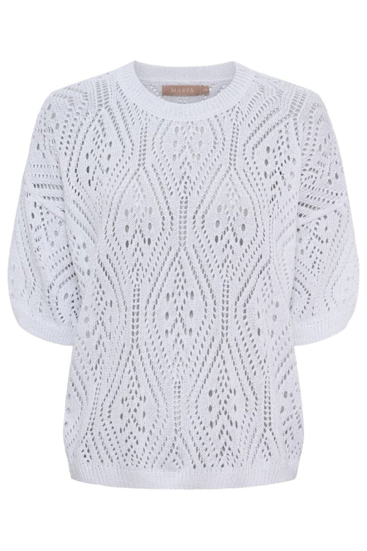 Marta Du Chateau - Mdcvina Knit 6592 - White