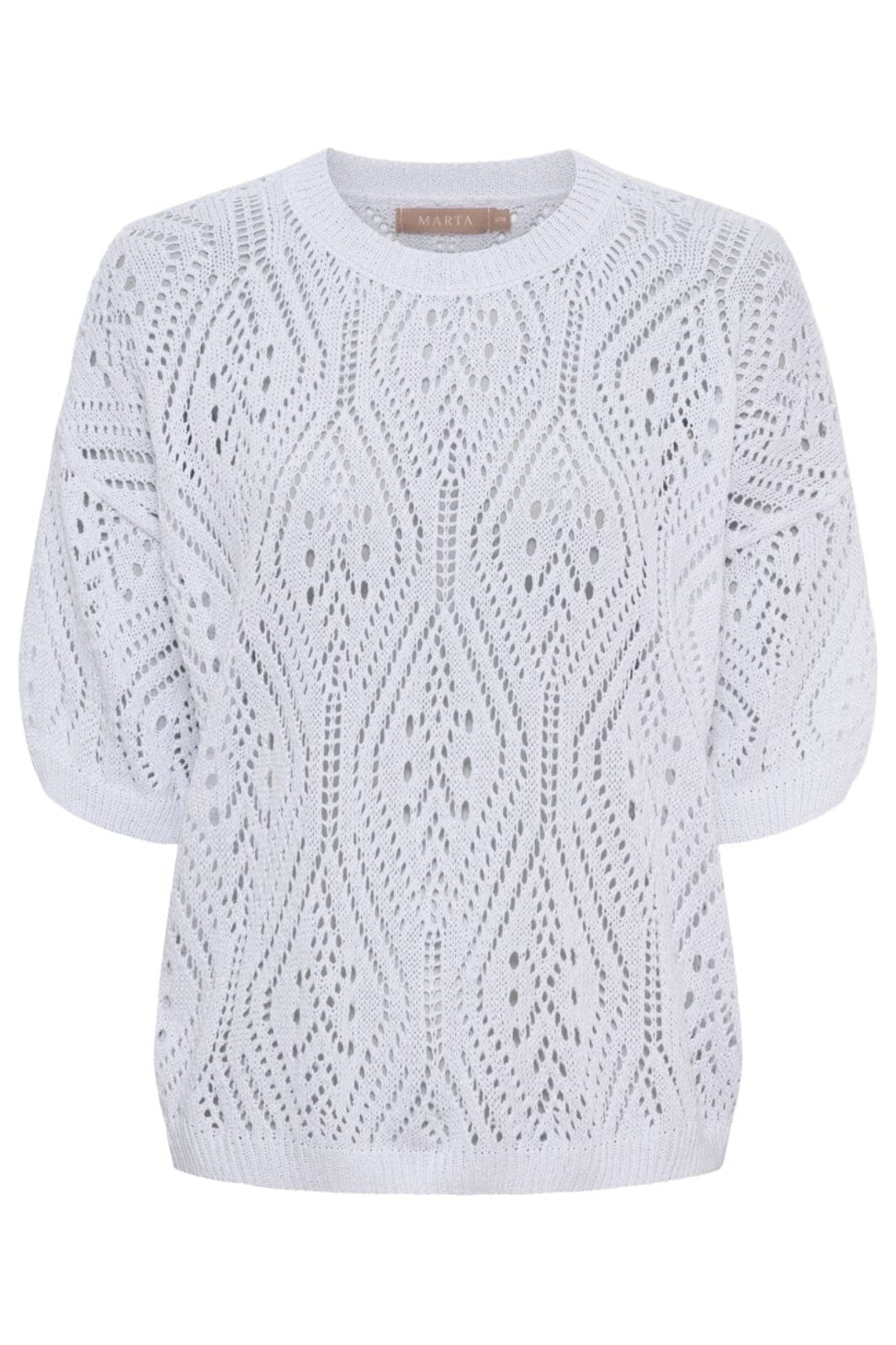 Marta Du Chateau - Mdcvina Knit 6592 - White