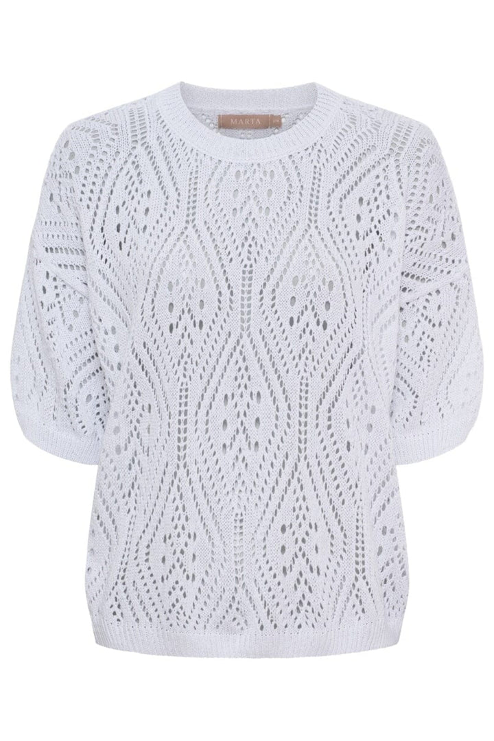 Marta Du Chateau - Mdcvina Knit 6592 - White