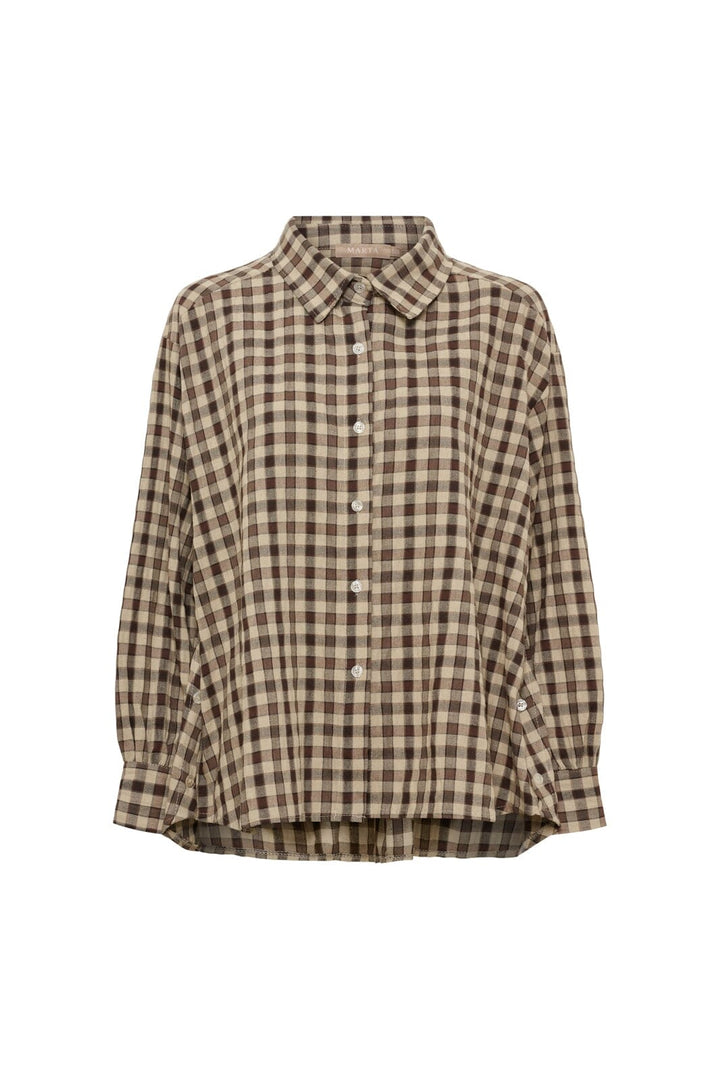 Marta Du Chateau - Mdcxanthe Shirt 8919 - Brown6