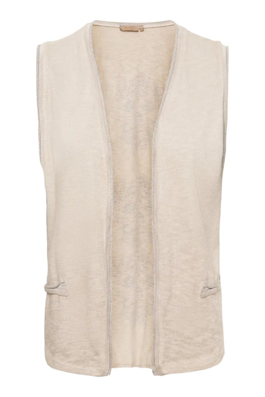 Marta Du Chateau - Vest 6309 - Beige Veste 