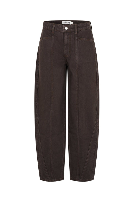 Mbym - Almira-M 64720794 - Y25 - Brown Wash Jeans 