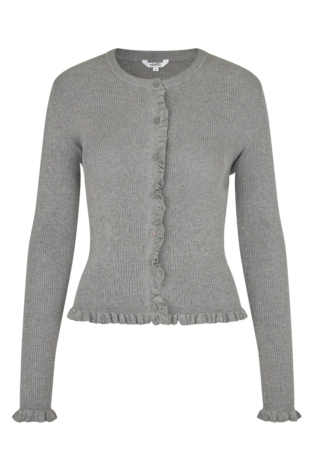 MbyM - Anahera-M 63521217 - H50 - Medium Grey Melange Strikbluser 