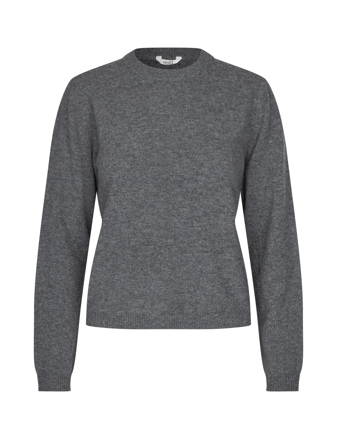 MbyM - Christin-M 63930981 - 671 - Dark Grey Melange Strikbluser 