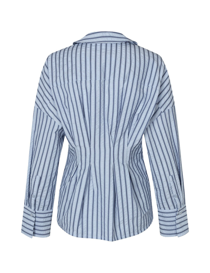 MbyM - Isidor-M 64711221 - V98 - Serenity Blue Stripe Skjorter 