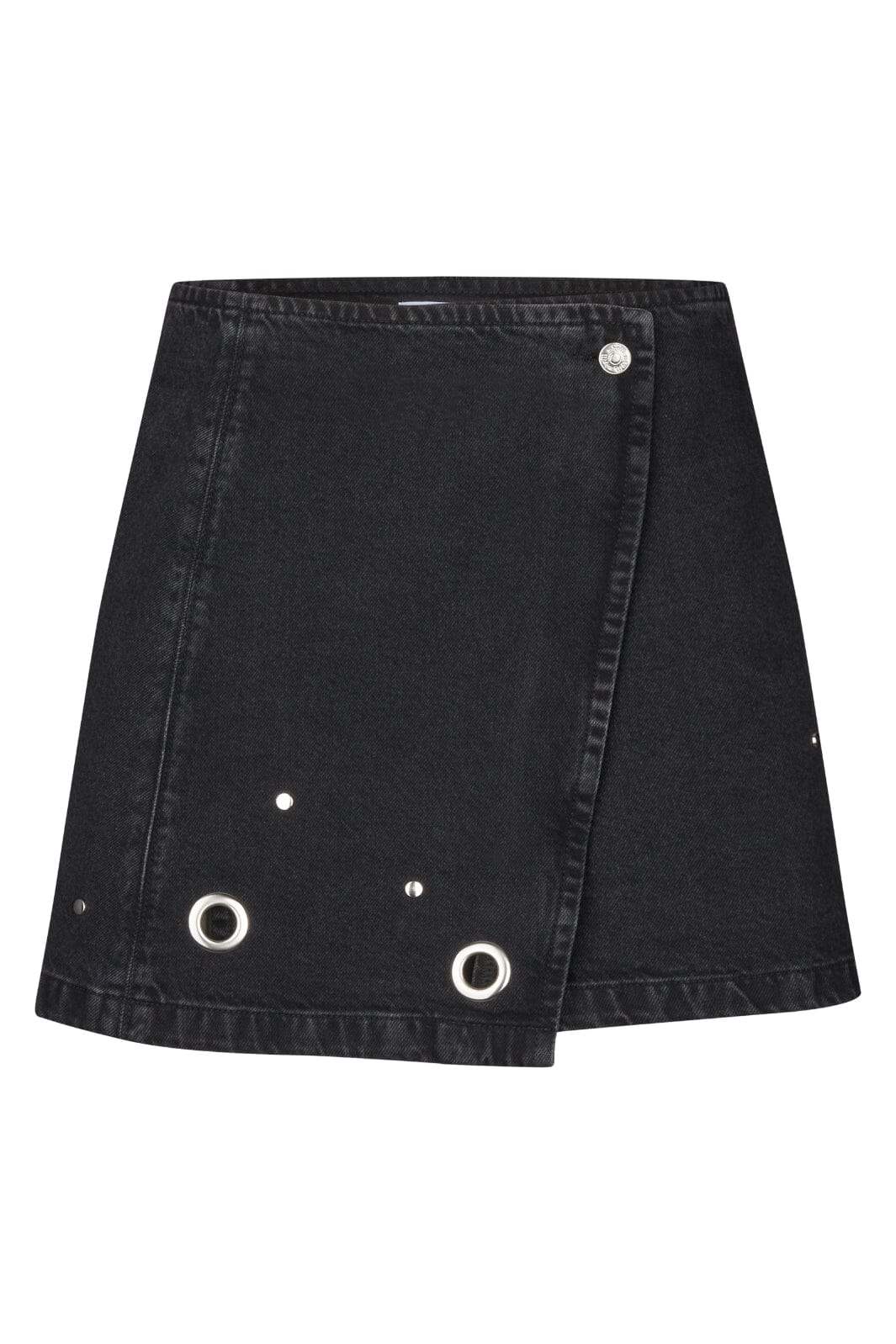 MbyM - Keyana-M 62820620 - T56 - Black Midnight Wash Nederdele 
