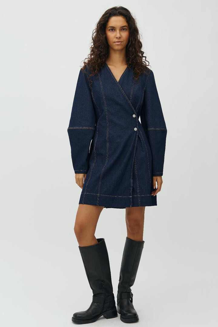 MbyM - Satienne-M 64511384 - 916 - Dark Unwashed Denim Kjoler 