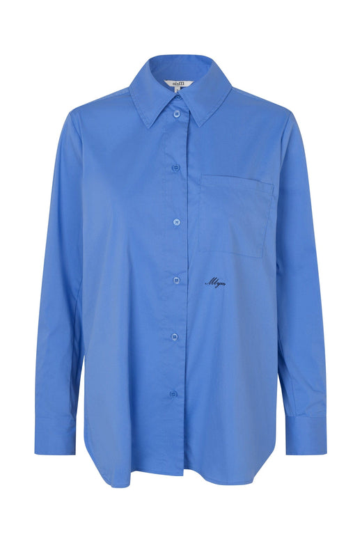 MbyM - Tomini-M 64101527 - Z35 - Dark Shirt Blue Skjorter 