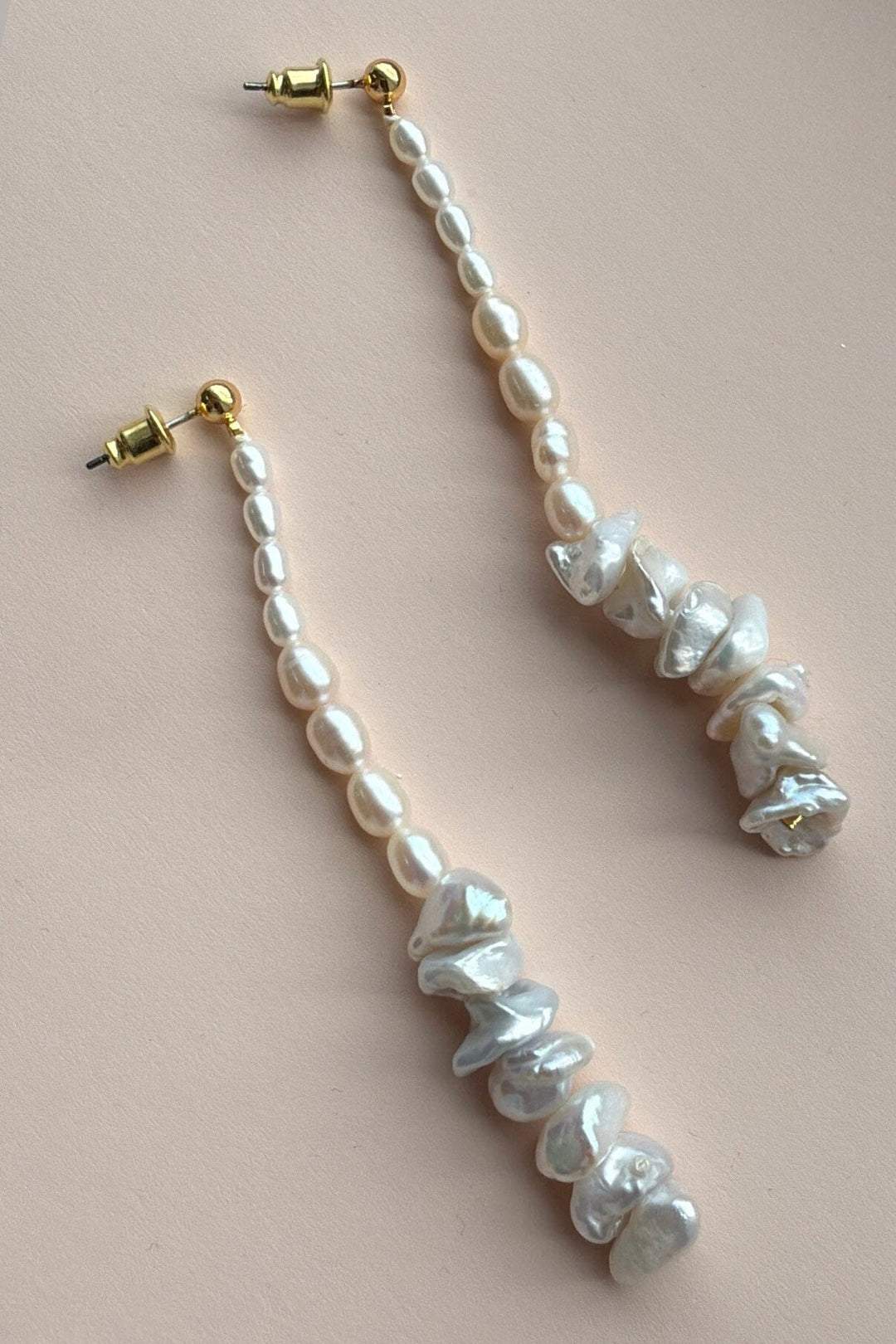 Mellow Moon - Ocean Earring - White Øreringe 