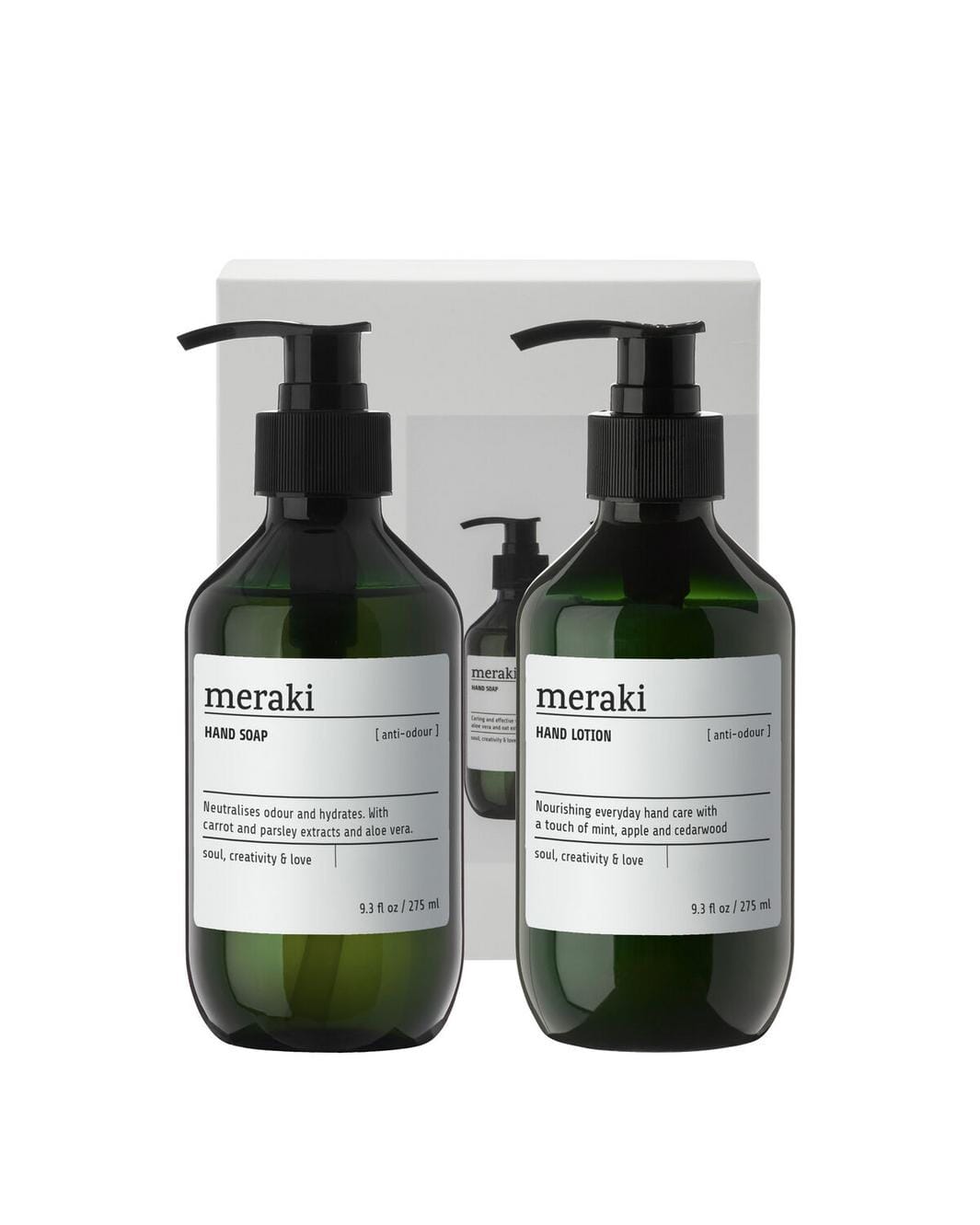 Meraki - Gift Box, Anti-odour Hand Soap + Hand Lotion, 275|275 Ml|ml - 309770426