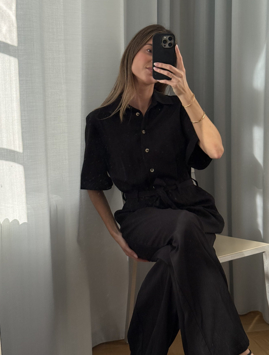 Modström - Agnetemd Jumpsuit 59184 - 7090 - Black Buksedragter 