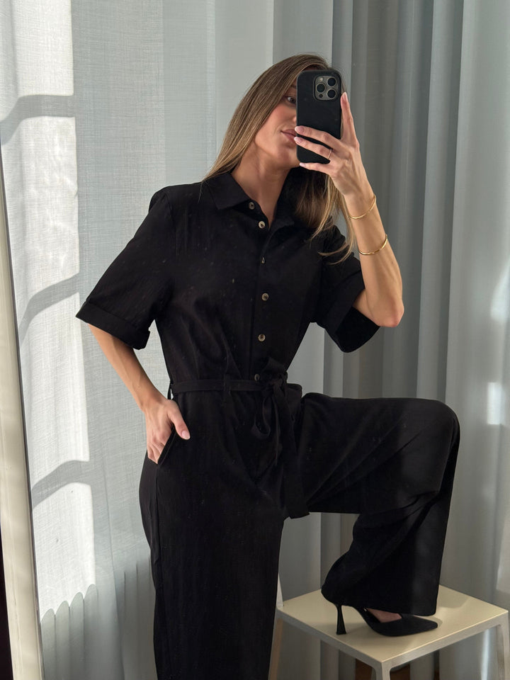 Modström - Agnetemd Jumpsuit 59184 - 7090 - Black Buksedragter 