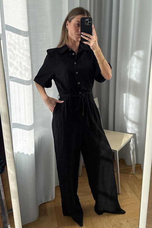 Modström - Agnetemd Jumpsuit 59184 - 7090 - Black Buksedragter 