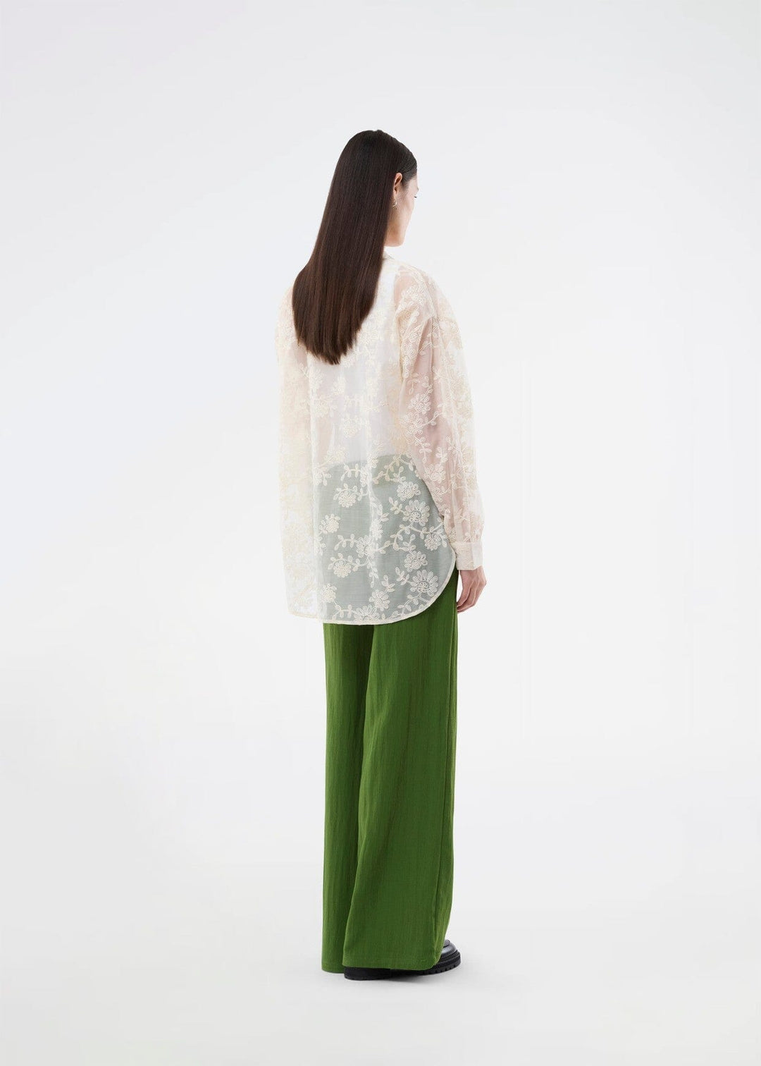 ModströM - Babaramd Long Shirt 59273 - 598 - Vanilla Cream Skjorter 