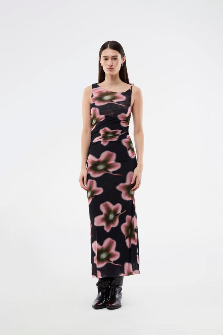 ModströM - Benjamd Print Dress 59233 - 11195 - Distorted Bloom Kjoler 