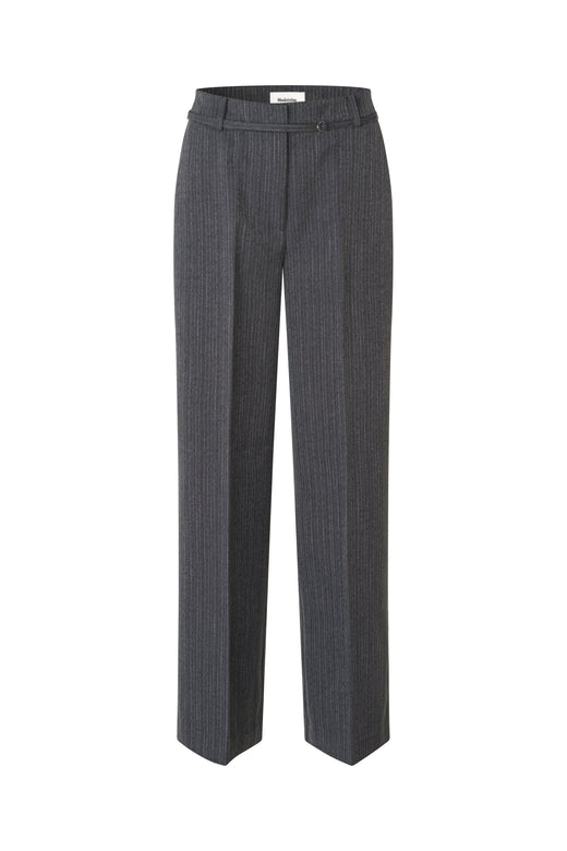 ModströM - Birnamd Pants 59232 - 13618 - Grey Melange Pinstripe Bukser 