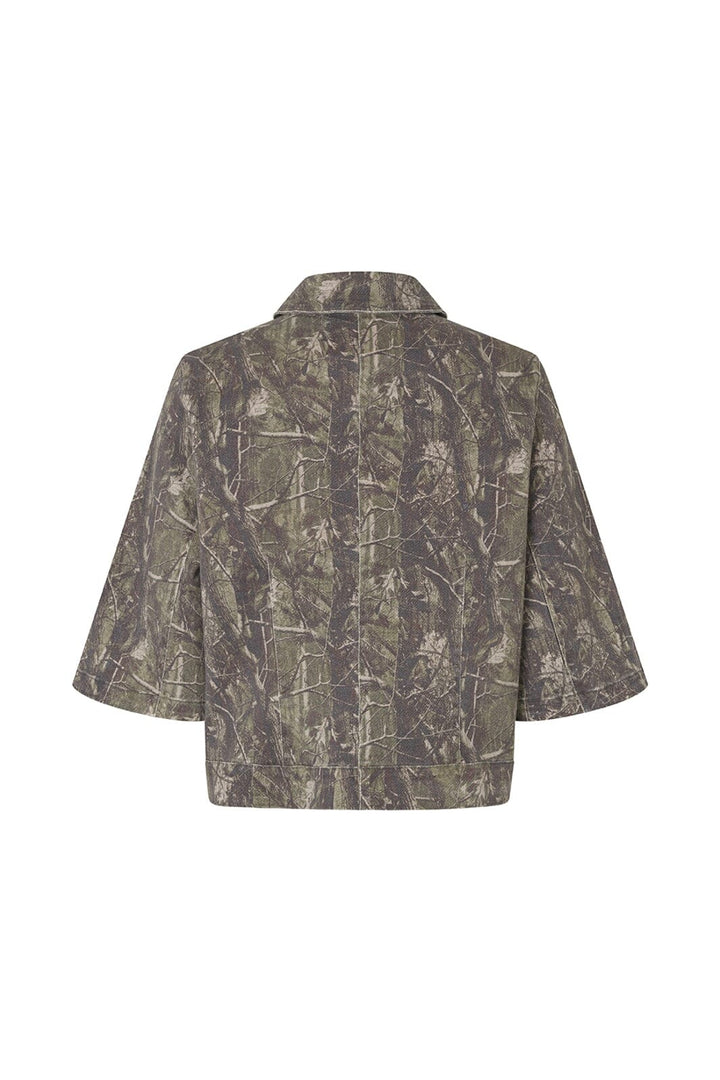 Modström - Cartonmd Print Shirt 59410 - 13070 - Deepwood Camo
