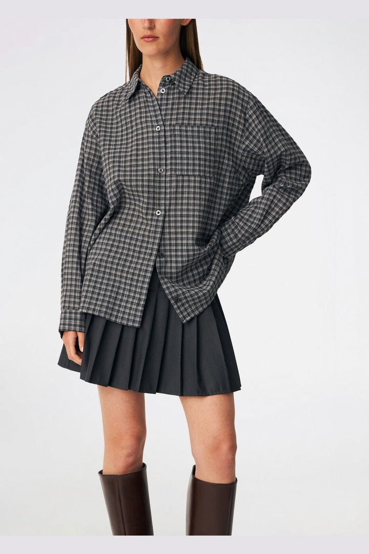 Modström - Dorotheamd Shirt 59489 - 12072 - Grey Check