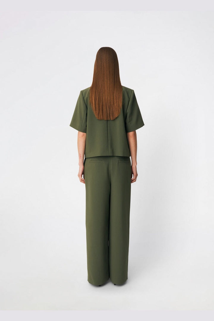Modström - Galemd Wide Pants 58887 - 2201 - Army Dust