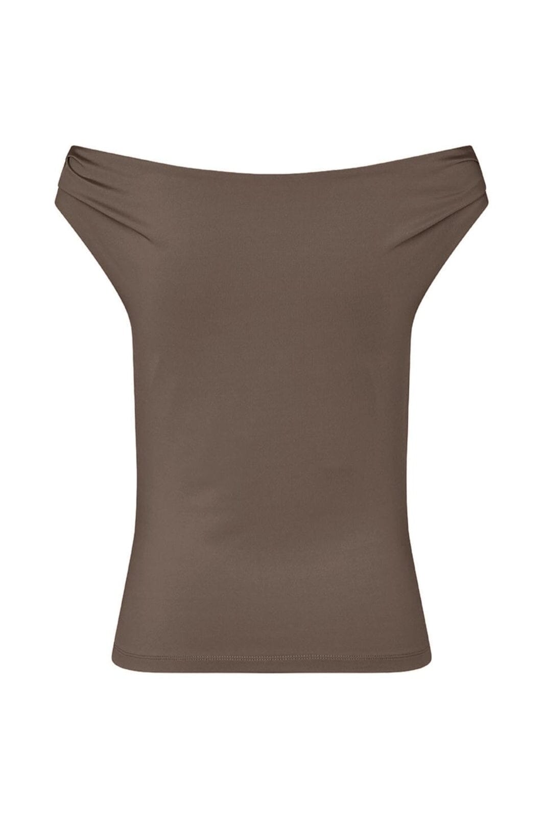 Modström - Himamd Off-Shoulder Top 57928 - 5584 - Chocolate Chip
