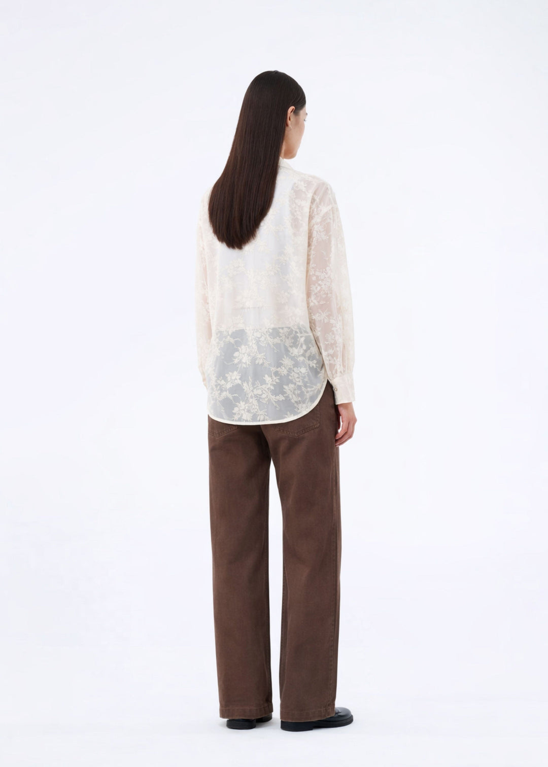 Modström - Isoldemd Dye Pants 59236 - 5584 - Chocolate Chip Jeans 