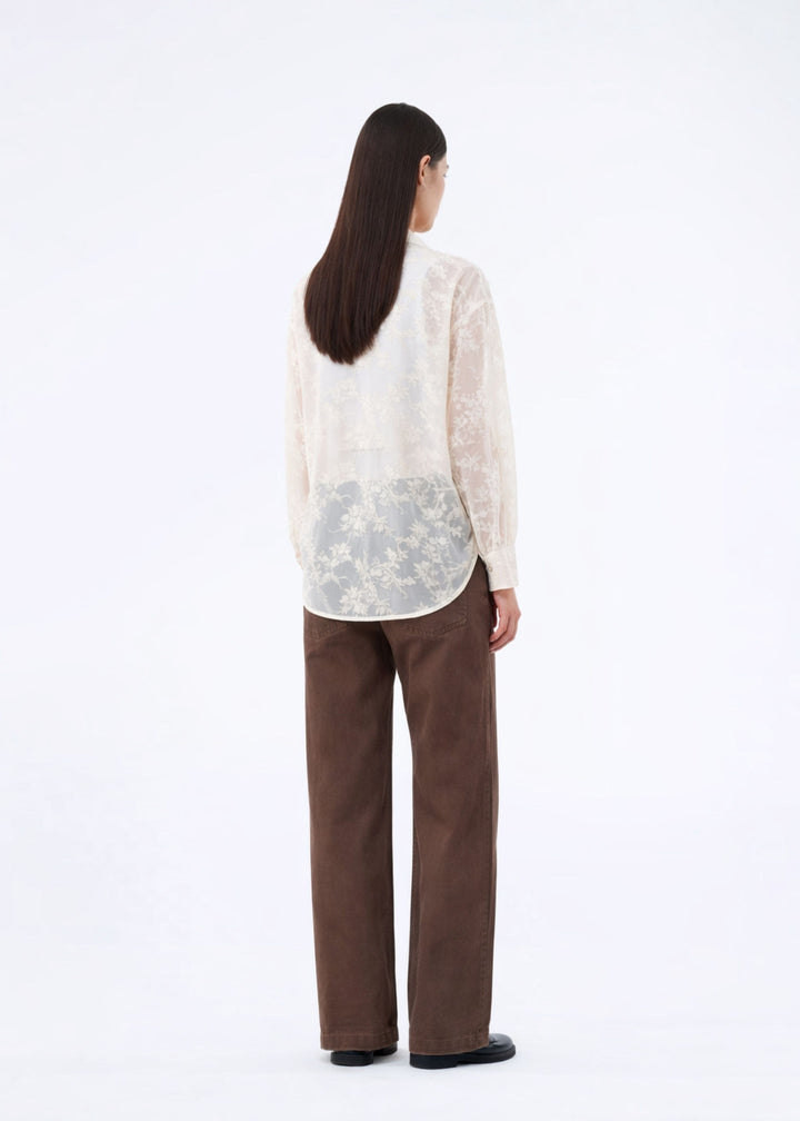 Modström - Isoldemd Dye Pants 59236 - 5584 - Chocolate Chip Jeans 