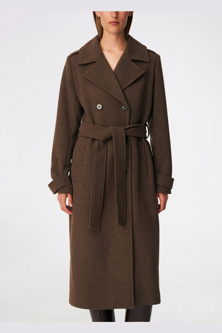 Modström - Shaymd Coat 56505 - 05529 - Chocolate Chip Melange