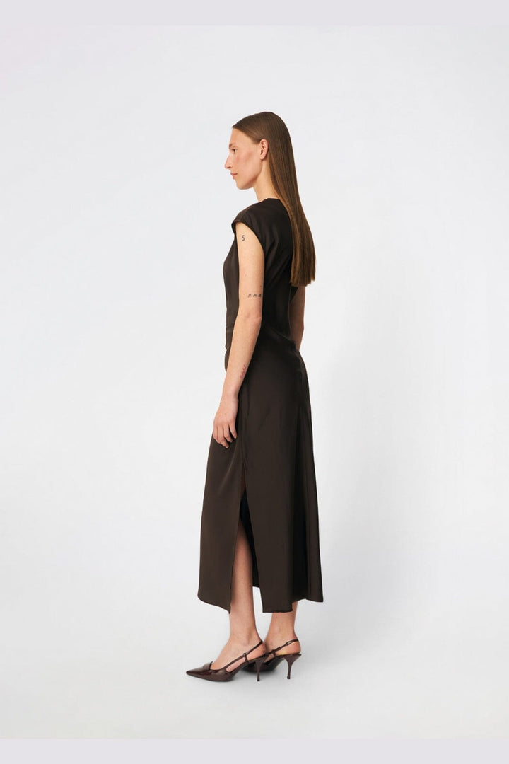 Modström - Tailormd Dress 58386 - 05508 - Seal Brown