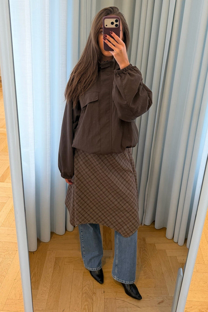 ModströM - Tamiramd Skirt 60011 - 11226 - Chocolate Chip Check Nederdele 