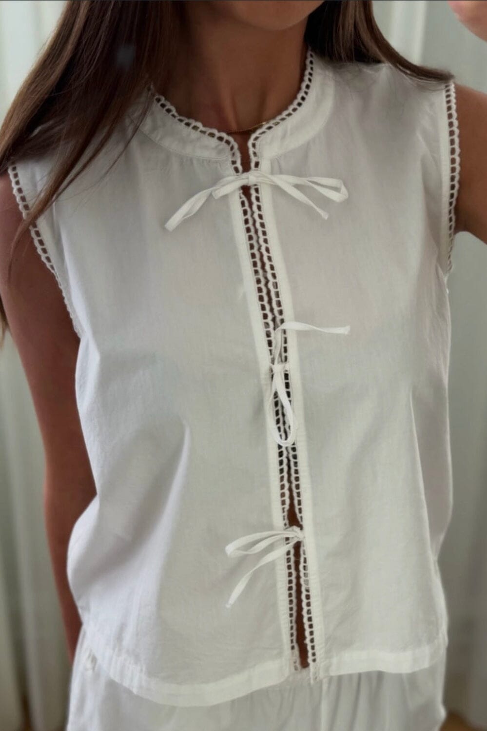 Modström - Tessamd Top 59655 - 4 - Soft White Toppe 
