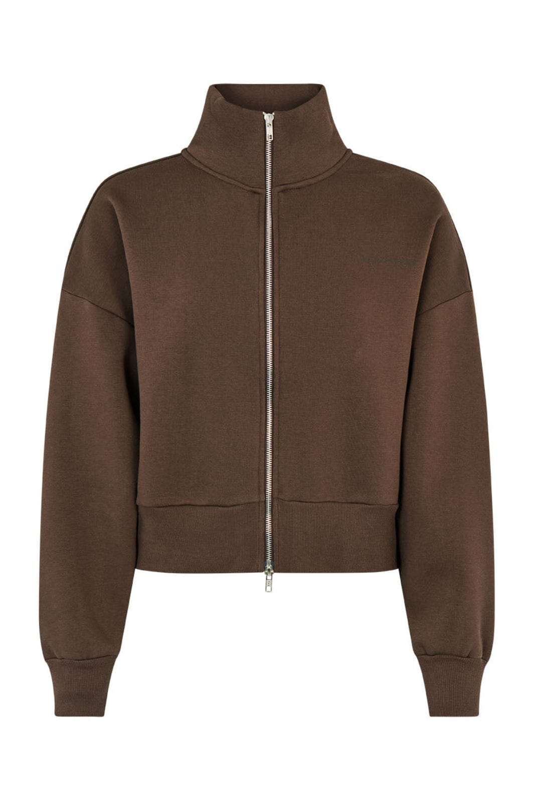 Modström - Tiamd 2Way Zip Cardigan 59786 - 5508 - Seal Brown Cardigans 