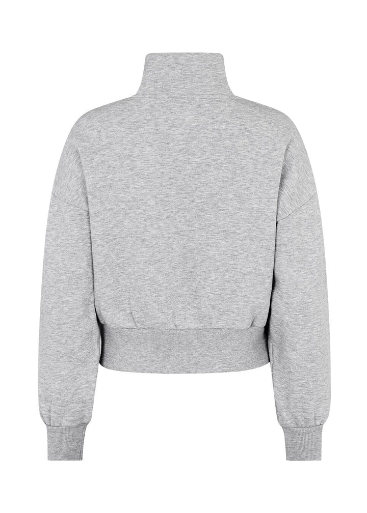 Modström - Tiamd 2Way Zip Cardigan 59786 - 7087 - Grey Melange Cardigans 