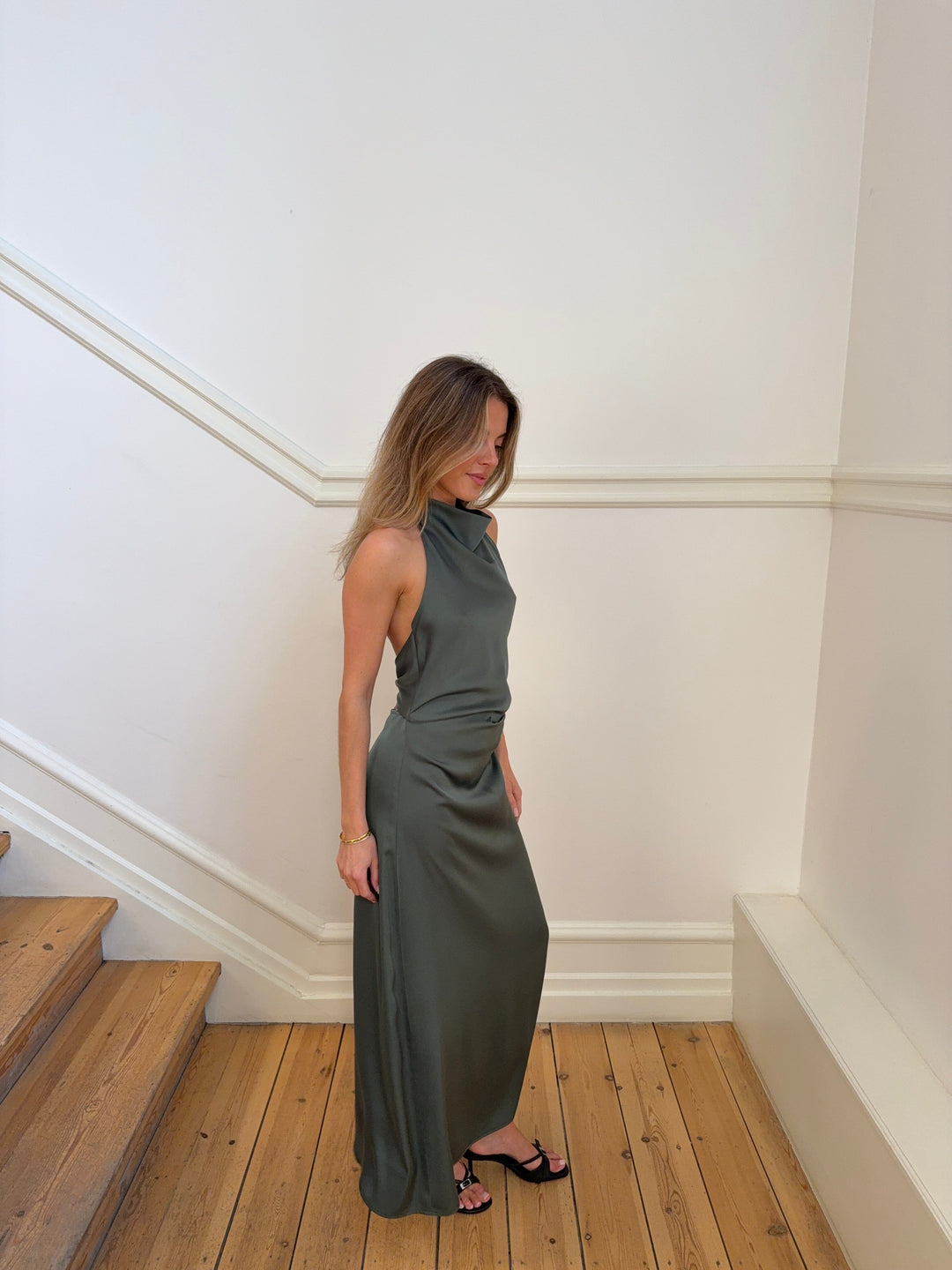 Modström - Timmiemd Dress 59317 - 2201 - Army Dust Kjoler 