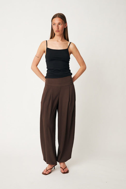 Modström - Tullemd Pants 59459 - 5508 - Seal Brown Bukser 