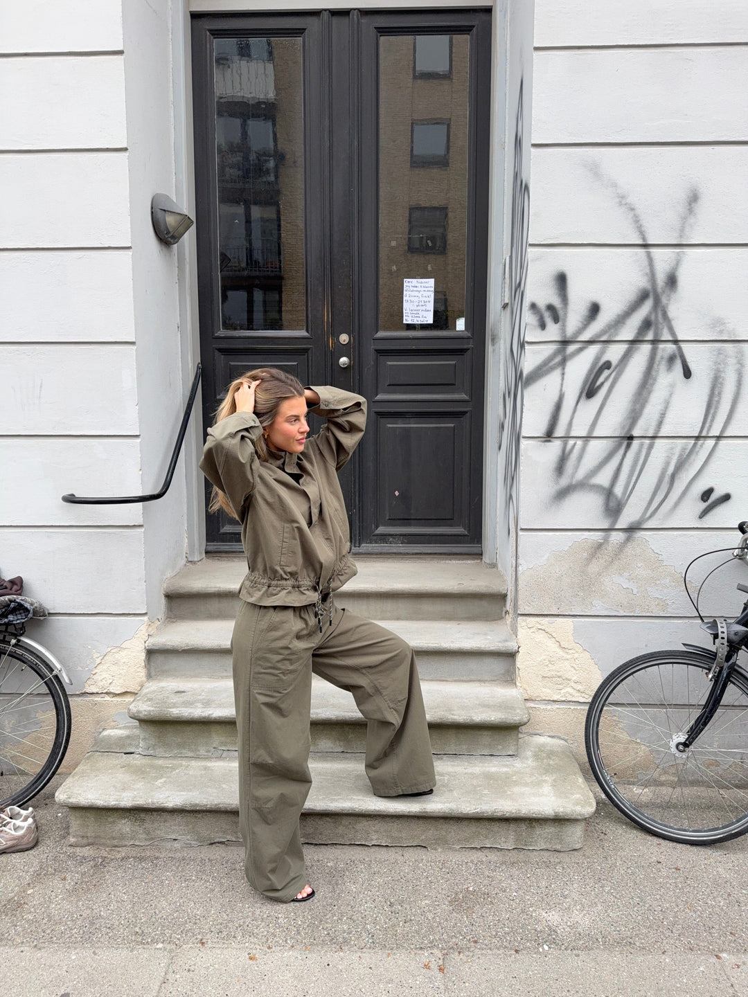 Modström - Uraniamd Pants 58952 - 2201 - Army Dust Bukser 