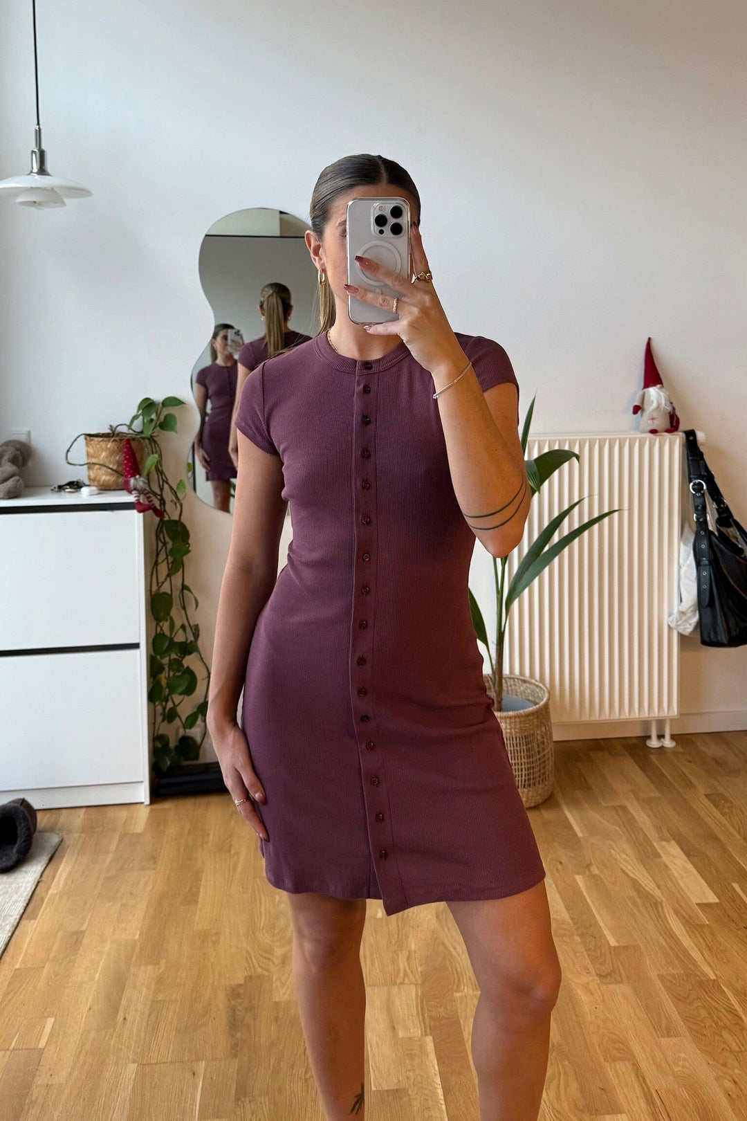 Modström - Vilsonmd Dress 59003 - 8854 - Wineberry Kjoler 