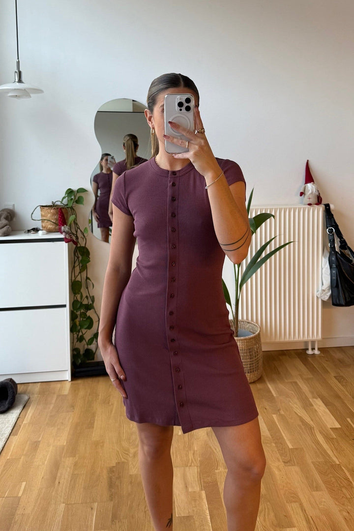 Modström - Vilsonmd Dress 59003 - 8854 - Wineberry Kjoler 