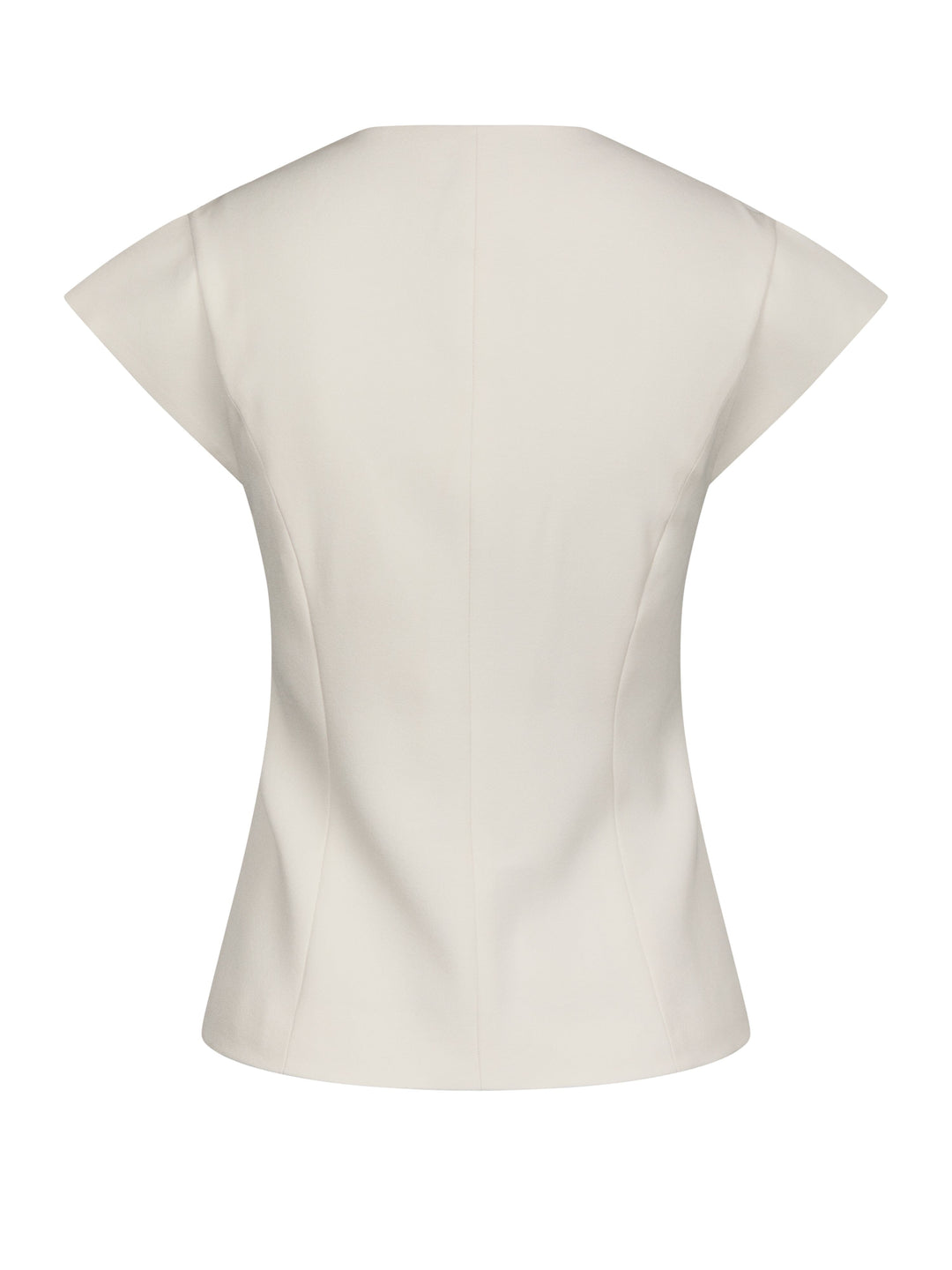 Molly & My X Julie Elgaard - Alma Structure Waistcoat 168884 - 122 - Creme Frakker 