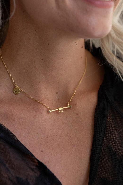 Molly&My Jewellery x Melanie Due - Balance Necklace - Forgyldt Halskæder 